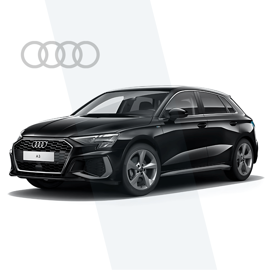 udi A3 Sedan blanche en location à Casablanca, Maroc